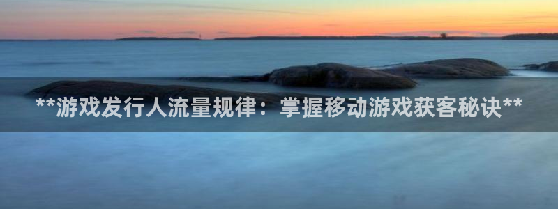 新宝gg–创造奇迹：**游戏发行人流量规律：掌握移动游戏获客秘诀**