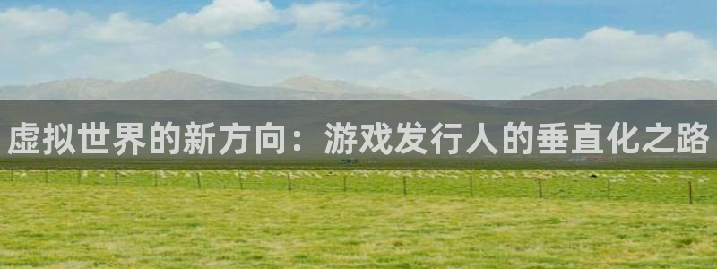 新宝gg黑钱怎么办：虚拟世界的新方向：游戏发行人的垂直化之路